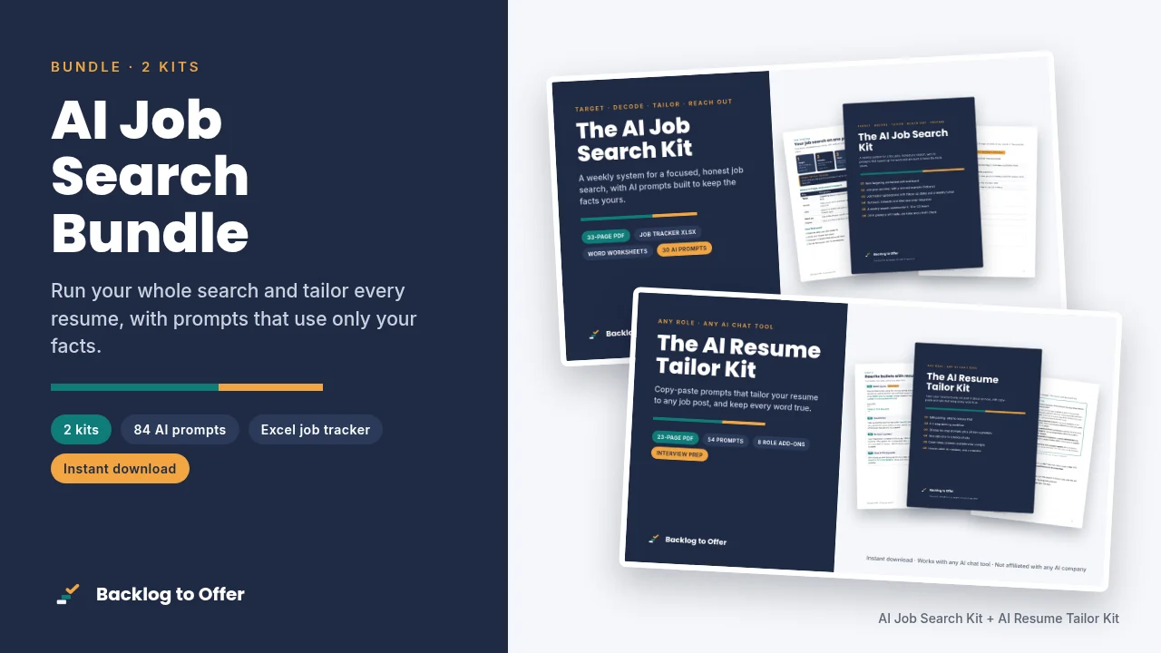 The AI Job Search Bundle cover